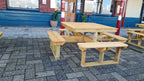 Square Picnic Table - Pine