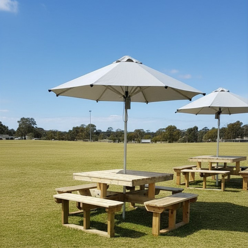 Square Picnic Table - Pine