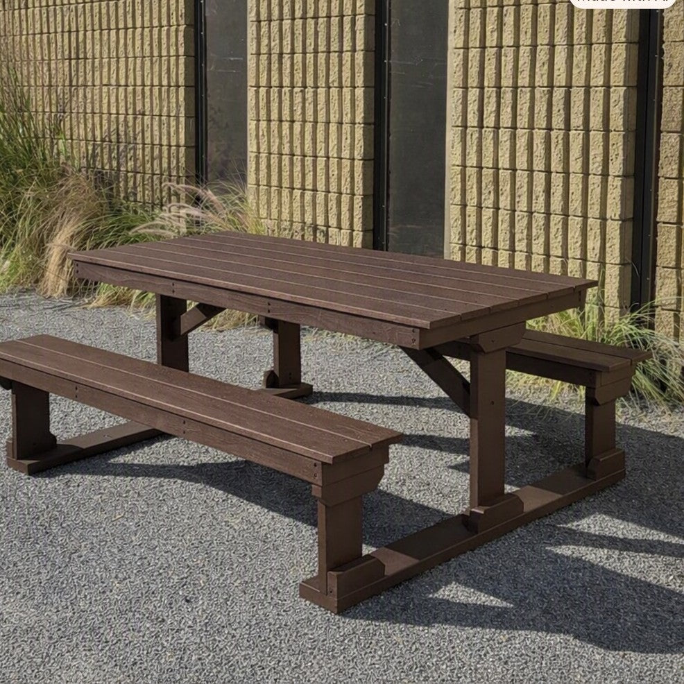 U Shape Picnic Table - Composite